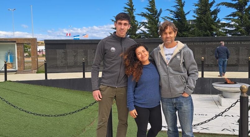 Sciurano se reunió con la pediatra mexicana que unió caminando México con Ushuaia en un año y 4 meses