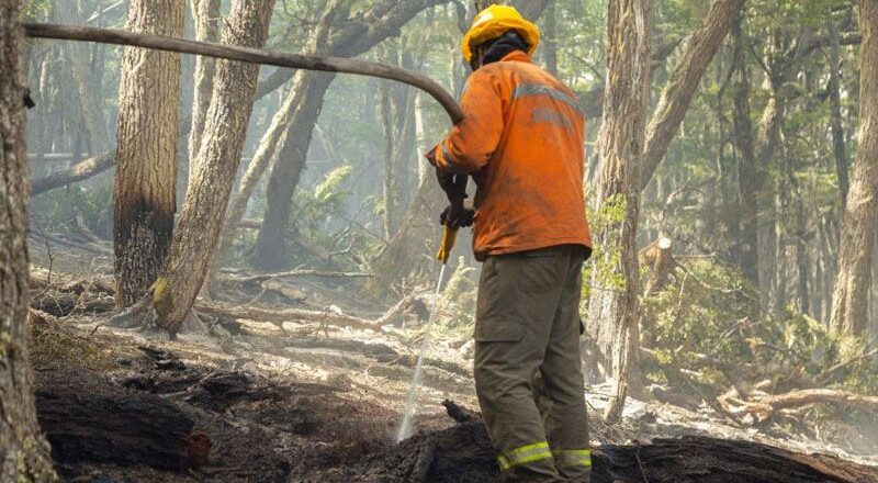 El incendio de Tolhuin está “en la recta final”