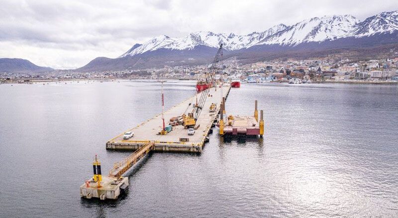 Murcia anunció la próxima inauguración de la obra de ampliación del muelle