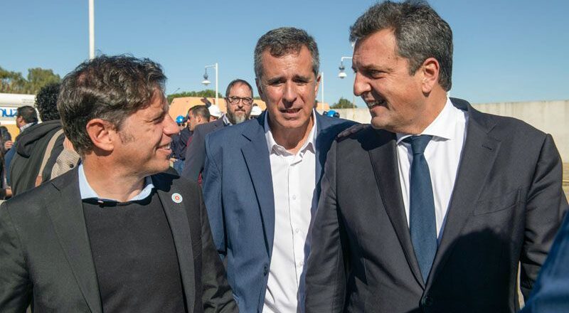 Massa y Kicillof inauguraron el gasoducto América