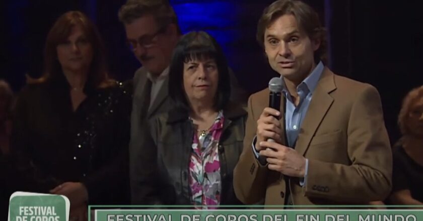 “El cierre del Festival de Coros fue un espectáculo inolvidable que demuestra el potencial de Tierra del Fuego”, dijo Sciurano