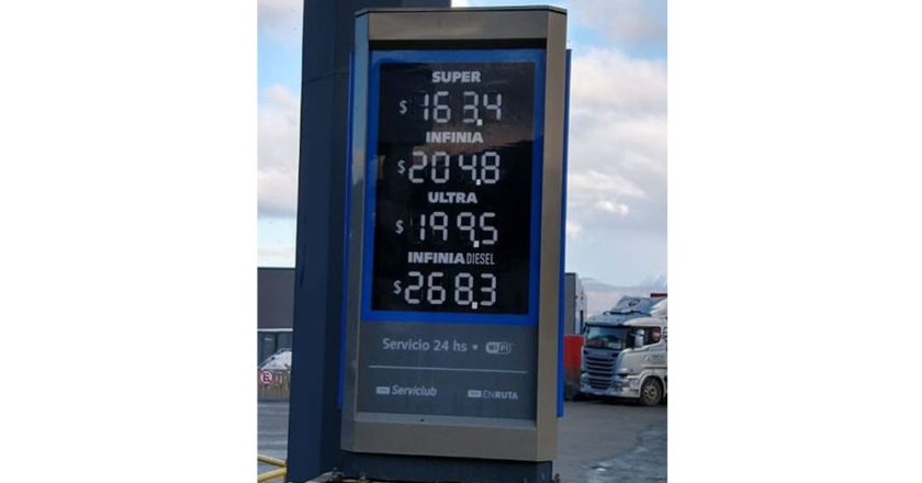 Quinta suba del año Los combustibles aumentaron un 4,74% promedio