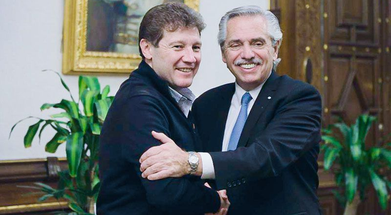 Melella fue recibido por el Presidente en Casa Rosada