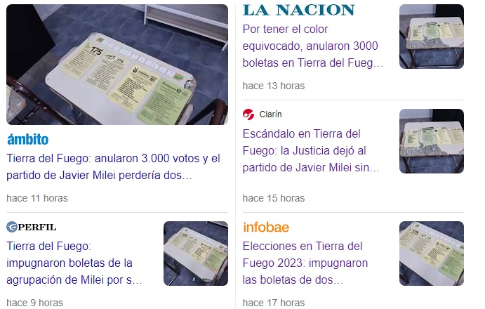 TDF es noticia /El escándalo por la anulación de votos ganó los medios nacionales