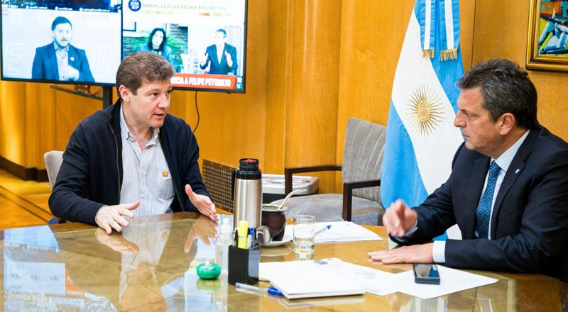 Melella y Massa abordaron proyectos futuros para TDF