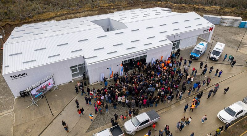 Inauguraron en Tolhuin el Centro Modular Hospitalario
