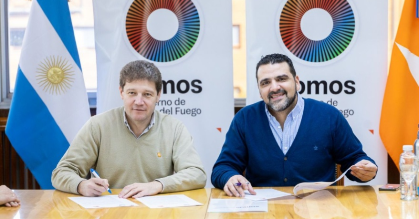 Melella y Vuoto firmaron convenio para potenciar el espacio del ‘Skate Park’ en Ushuaia