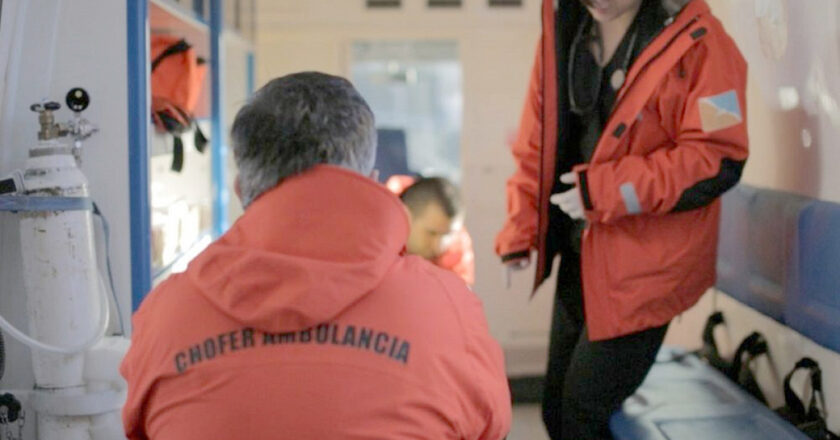 Reclamo de choferes de ambulancia