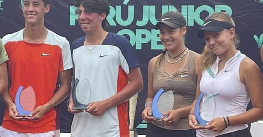 Valentín Garay fue campeón en dobles