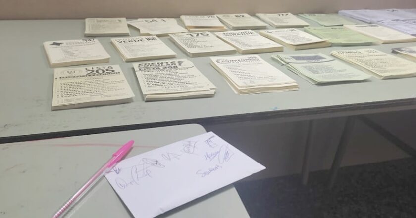 Votos en blanco, la fuerza más votada para la Legislatura
