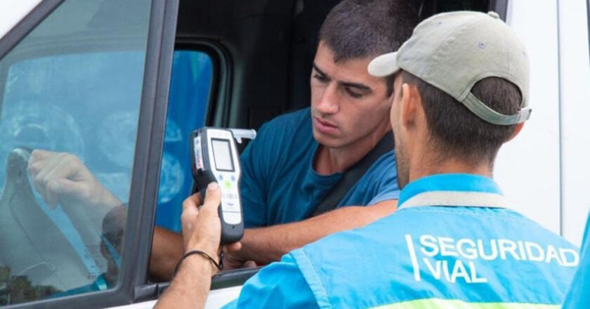 Rige la Ley de Alcohol Cero al volante en rutas nacionales