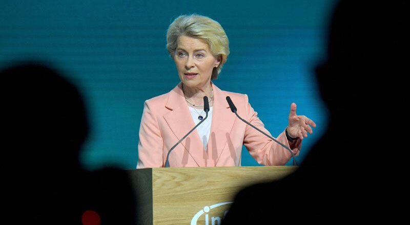 La Presidenta de la Comisión Europea llega a Buenos Aires