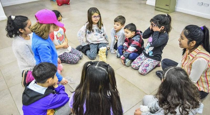 La ‘Juegoteca Barrial Comunitaria’ ofrece actividades en vacaciones de invierno