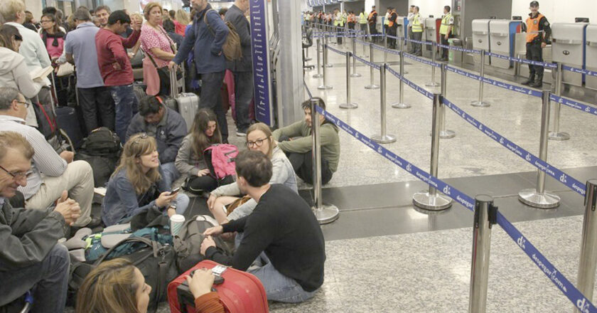 Demoras y cancelaciones en Aeroparque