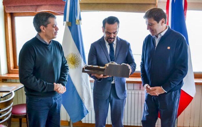 El Embajador de la República Francesa realizó su primera visita oficial a Tierra del Fuego