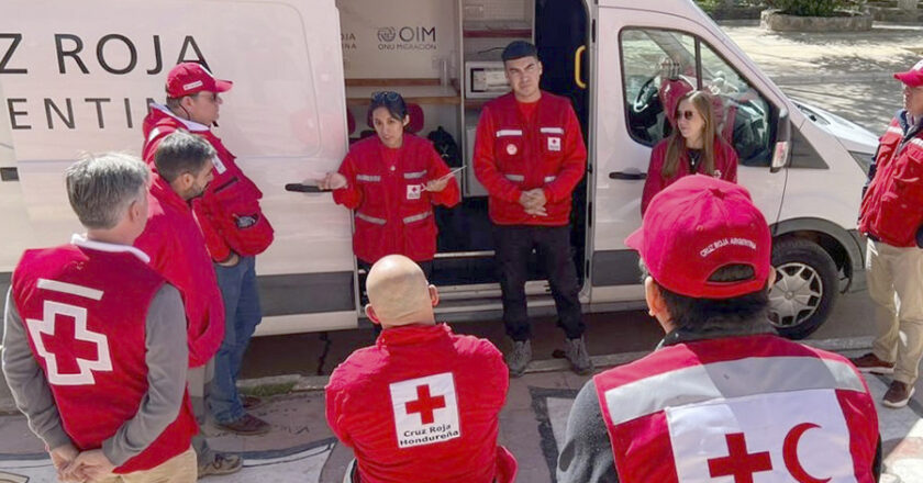 Colecta nacional de la Cruz Roja Argentina bajo el lema “Actitud Humanitaria”