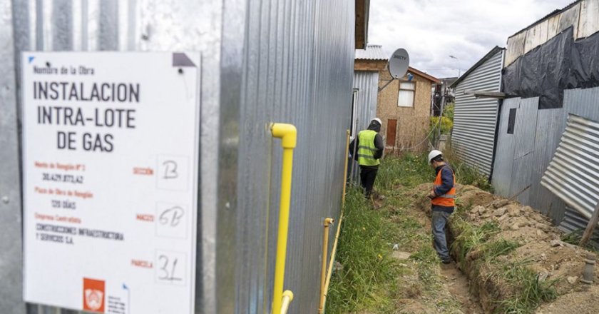 Avanzan obras de gas y equipamiento comunitario