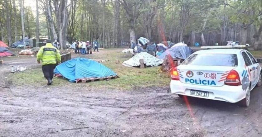 Detuvieron a seis personas que residen en el camping de Andorra
