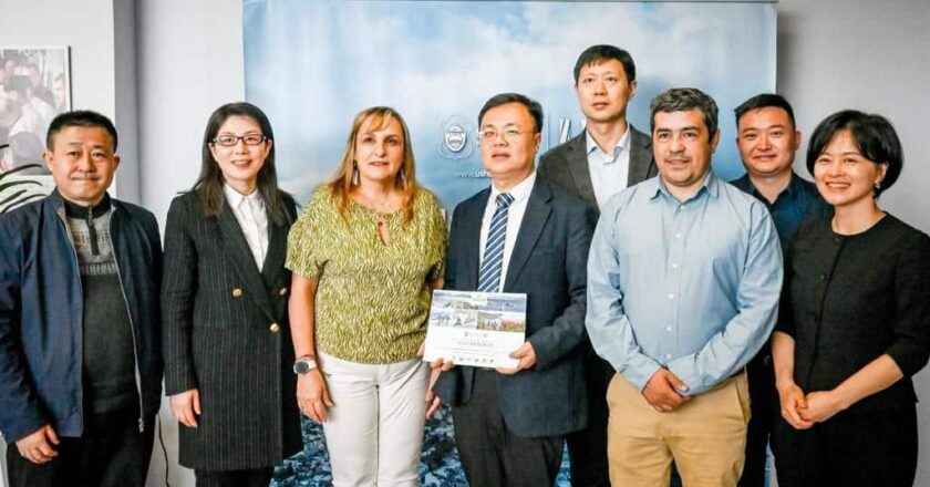 Delegación china de Chengdu fue recibida en Ushuaia