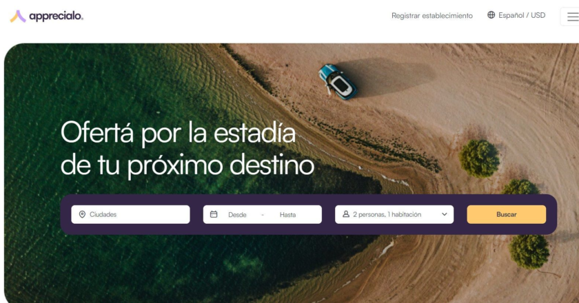 Innovadora app local para reservas hoteleras