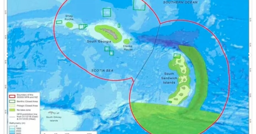 Nueva provocación: El Reino Unido extendió su control sobre la zona marítima de las Islas Malvinas