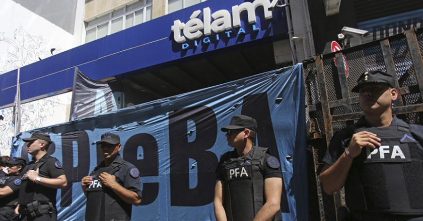 El gobierno nacional avanzó con el cierre de Télam