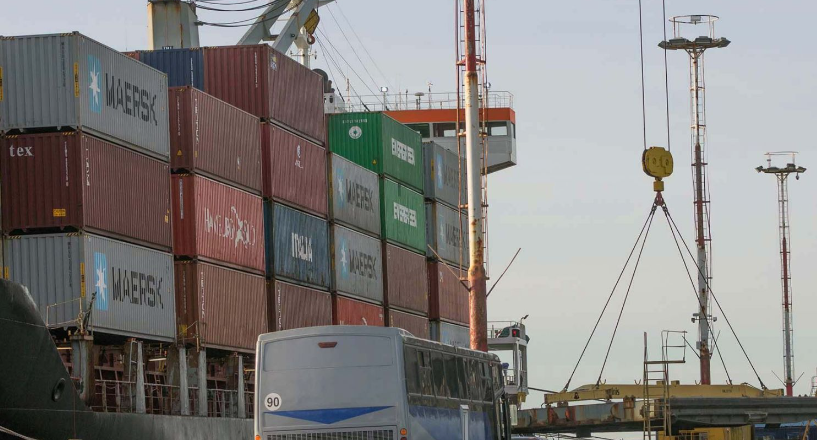 Exportaciones cayeron un 14,1% en el segundo semestre de 2023