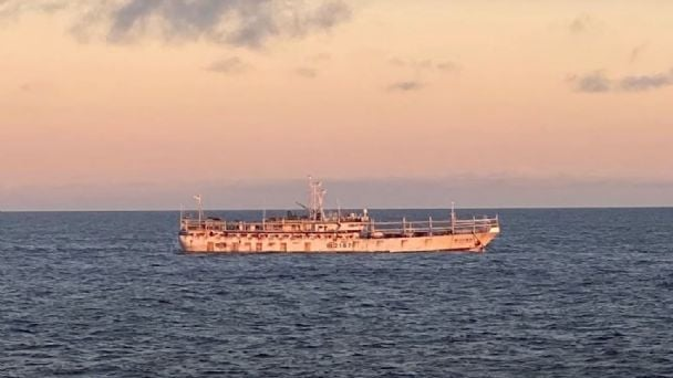 Prefectura detectó dos buques que navegaban desde Malvinas sin autorización argentina