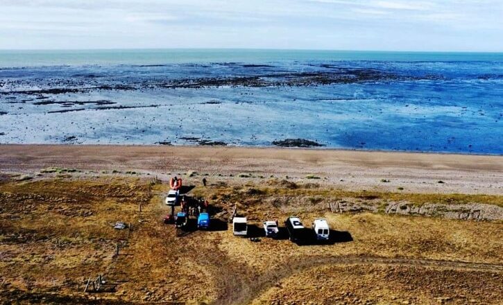 Punta María: un pescador encontró un hueso que podría ser humano