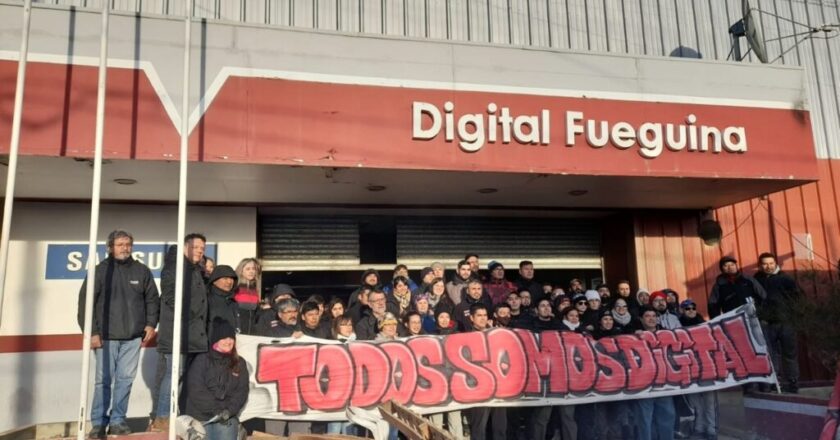 Trabajadores de Digital Fueguina llevan tres años de incertidumbre y lucha