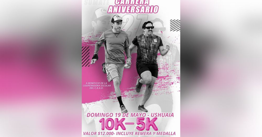 Se viene la maratón por 27° aniversario del CAAD