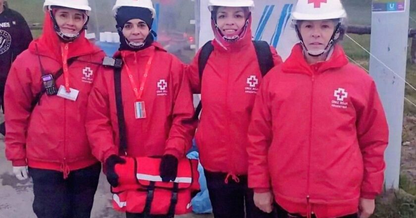 Cruz Roja Ushuaia continúa fortaleciendo su presencia territorial