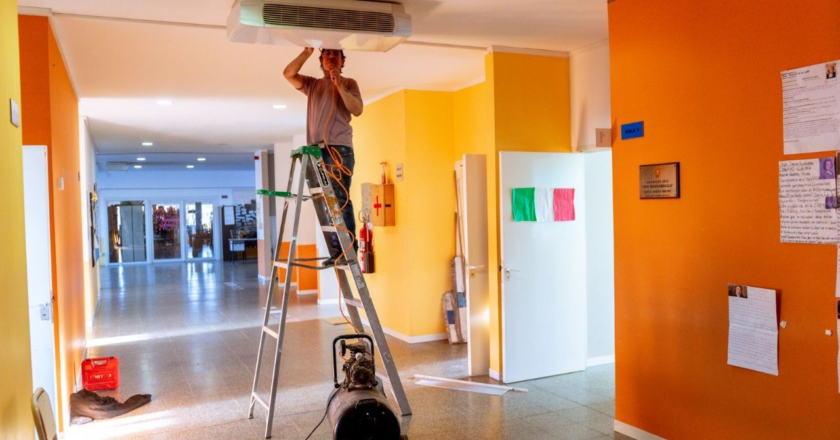 Millonaria inversión para el mantenimiento de escuelas