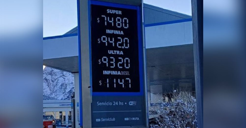 Combustibles un 3% más caros