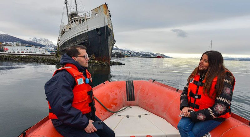 La Secretaría de Turismo participó en inspección al barco Saint Christopher