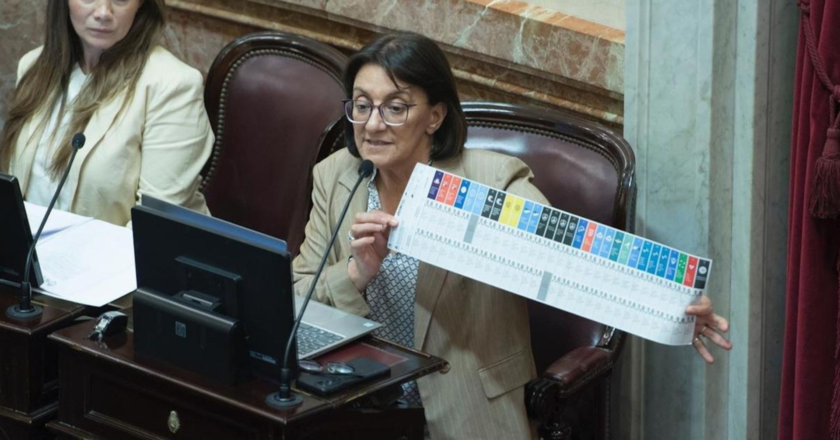 El Senado aprobó la Boleta Única