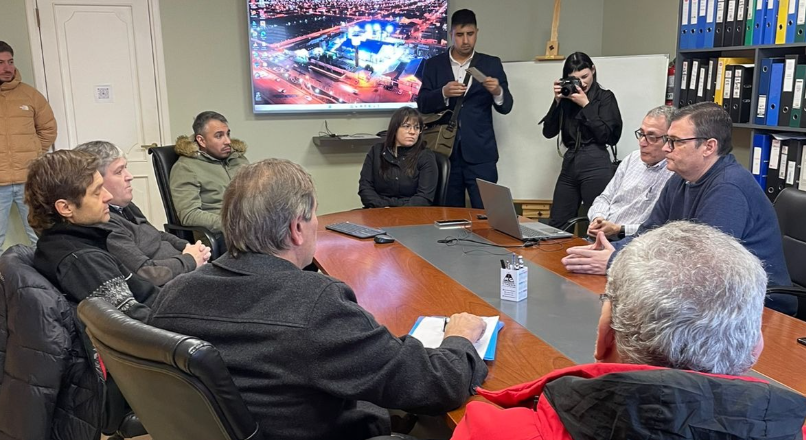 Sciurano recorrió instalaciones de la Cooperativa Eléctrica de Río Grande