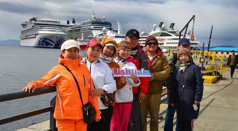 Ushuaia recibió a más de 12.900 turistas