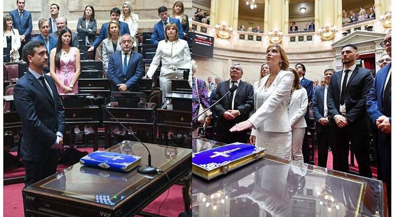Juraron los tres senadores de Tierra del Fuego